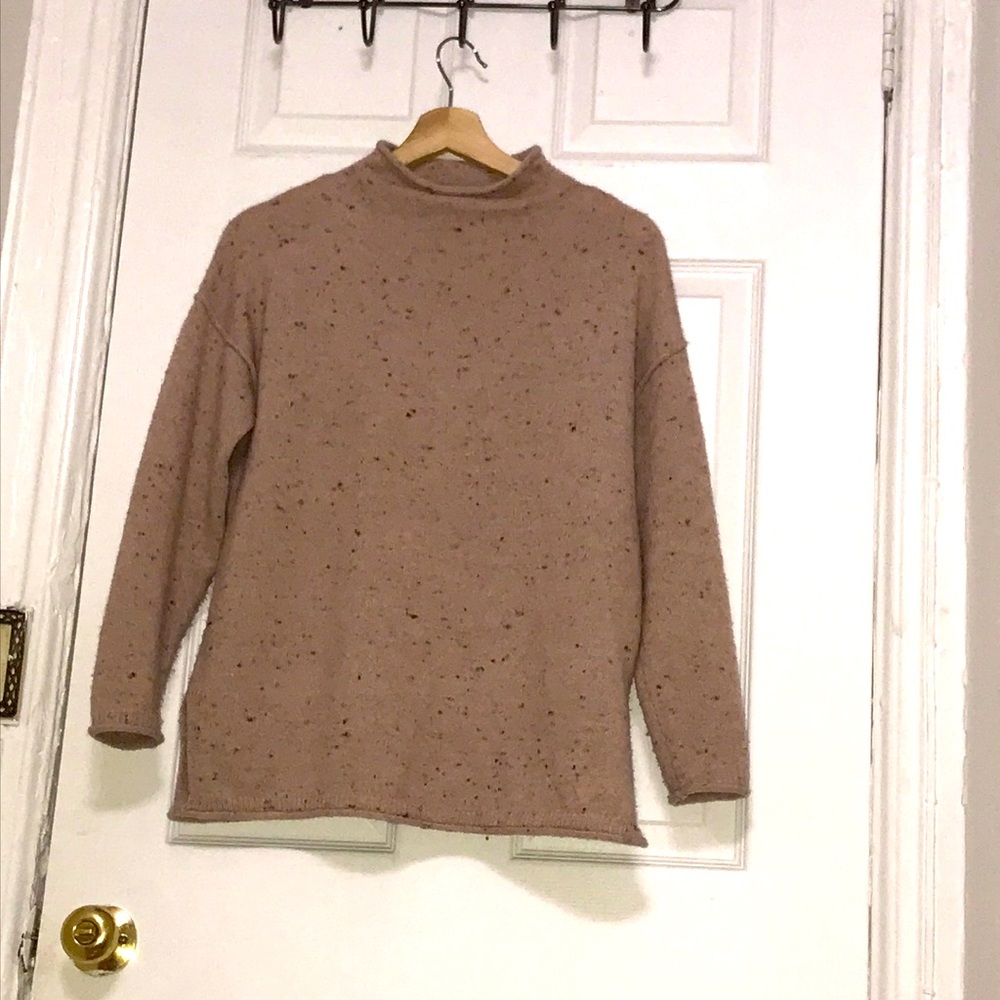 Brand new Madewell Speckled pink sweater